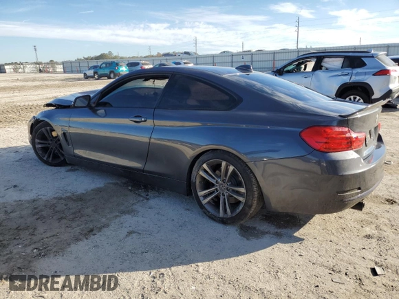 2015 BMW 4 Series 435i xDrive z VIN WBA3R5C56FK371987, wystawiony jako Copart lot #88077015 z przebiegiem Nie podano mil oraz Szkoda całkowita • Salvage title. Historia ofert i sprzedaży dostępna na DreamBid. Obrazek 2.