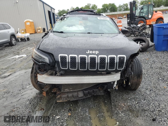 2019 Jeep Cherokee Limited with VIN 1C4PJLDX1KD143488, listed as a Copart auction lot 56759085 with 70,395 mi miles and Salvage title. Bid and sale history available at DreamBid. Image 5.