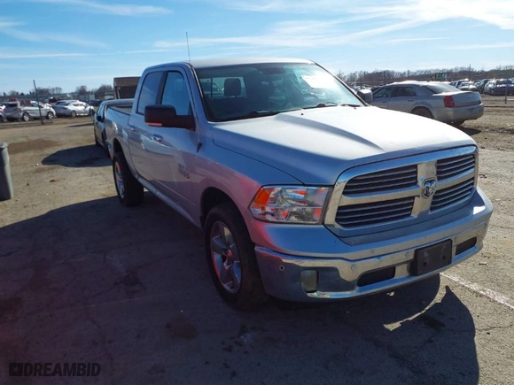 2017 Ram 1500 Big Horn with VIN 1C6RR7LG4HS810821, listed as a IAAI auction lot 41793508 with 215,481 mi miles. Bid and sale history available at carsss.com. Image 1.