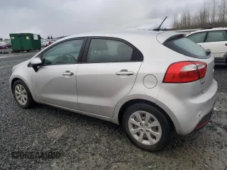 2014 Kia Rio EX with VIN KNADN5A35E6417270, listed as a Copart auction lot 80914984 with 53,932 mi miles and Salvage Title. Bid and sale history available at carsss.com. Image 2.