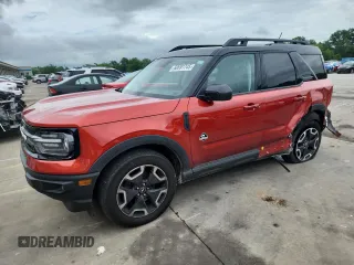 2022 Ford Bronco Sport Outer Banks with VIN 3FMCR9C64NRD52167, listed as a Copart auction lot 60691745 with 39,541 mi miles and Salvage title. Bid and sale history available at DreamBid. Image 1.
