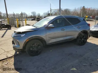 2024 Buick Encore GX Sport Touring with VIN KL4AMESL7RB078073, listed as a Copart auction lot 47756345 with 16,386 mi miles and Salvage Title. Bid and sale history available at carsss.com. Image 1.