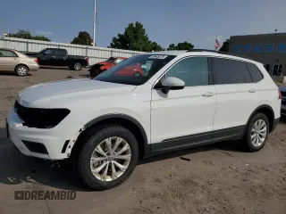 2019 Volkswagen Tiguan SE with VIN 3VV2B7AXXKM014562, listed as a Copart auction lot 58545875 with 85,293 mi miles and Salvage title. Bid and sale history available at DreamBid. Image 1.
