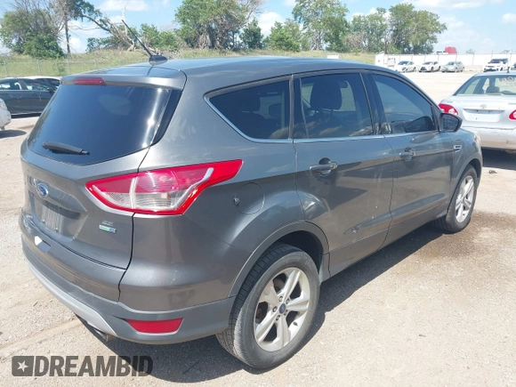 2014 Ford Escape SE with VIN 1FMCU9GX0EUE12195, listed as a IAAI auction lot 42674879 with 96,576 mi miles and . Bid and sale history available at DreamBid. Image 4.