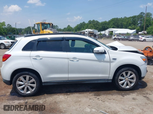 2015 Mitsubishi Outlander GT with VIN 4A4AP4AW5FE055767, listed as a IAAI auction lot 42494576 with 96,349 mi miles and . Bid and sale history available at DreamBid. Image 13.