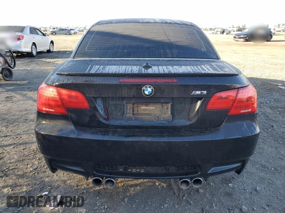 2011 BMW M3 with VIN WBSDX9C53BE583963, listed as a Copart auction lot 43076235 with 69,676 mi miles and Salvage Title. Bid and sale history available at carsss.com. Image 6.