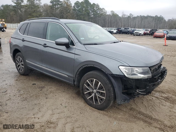 2020 Volkswagen Tiguan SE with VIN 3VV2B7AXXLM176788, listed as a Copart auction lot 89093655 with 92,957 mi miles and Clean Title. Bid and sale history available at carsss.com. Image 4.