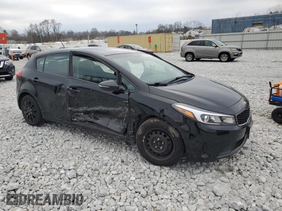 2018 Kia Forte LX with VIN KNAFK5A89J5773363, listed as a Copart auction lot 83158374 with 37,331 mi miles and Salvage Title. Bid and sale history available at carsss.com. Image 4.