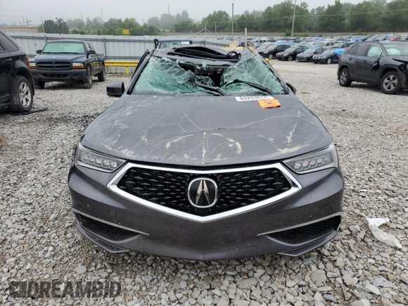 2020 Acura TLX with VIN 19UUB2F37LA001803, listed as a Copart auction lot 63203614 with 0 mi miles and Non Repairable. Bid and sale history available at carsss.com. Image 5.