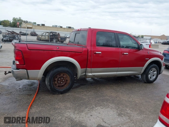 2009 Dodge 1500 SLT with VIN 1D3HV13T99J528876, listed as a IAAI auction lot 42015763 with 237,065 mi miles and . Bid and sale history available at DreamBid. Image 13.