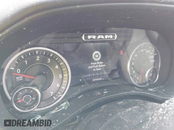 2022 Ram 1500 Big Horn z VIN 1C6SRFFT7NN415143, wystawiony jako IAAI lot #42140645 z przebiegiem 25 468 mil mil oraz . Historia ofert i sprzedaży dostępna na DreamBid. Obrazek 7.