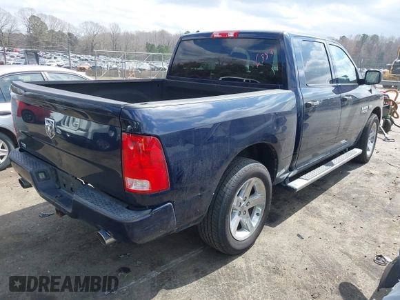 2014 Ram 1500 Express z VIN 1C6RR6KT0ES204081, wystawiony jako IAAI lot #41837967 z przebiegiem 169 256 mil mil oraz . Historia ofert i sprzedaży dostępna na DreamBid. Obrazek 4.