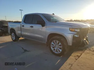 2020 Chevrolet Silverado 1500 Custom with VIN 1GCRWBEK8LZ171039, listed as a Copart auction lot 86540254 with 83,326 mi miles and Salvage Title. Bid and sale history available at carsss.com. Image 4.