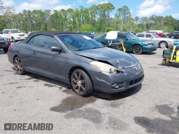 2007 Toyota Solara SE with VIN 4T1FA38P37U128354, listed as a IAAI auction lot 42126821 with 195,220 mi miles. Bid and sale history available at carsss.com. Image 1.
