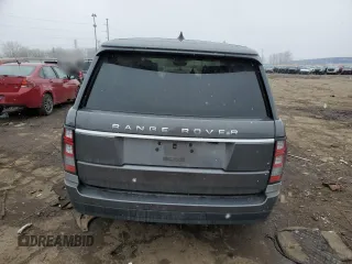2017 Land Rover Range Rover с VIN SALGS2FE9HA335215, выставлен на аукционе Copart как лот 47974405 с пробегом 120 235 миль миль и Списание • Salvage title. История ставок и продаж доступна на DreamBid. Изображение 6.