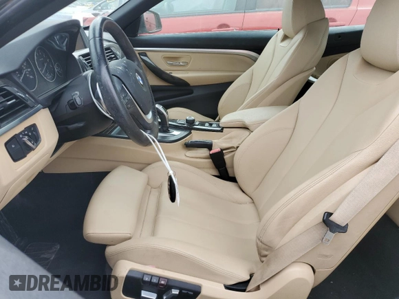 2017 BMW 4 Series 430i with VIN WBA4U7C5XH5H19230, listed as a Copart auction lot 55303435 with 98,762 mi miles and Salvage title. Bid and sale history available at DreamBid. Image 7.