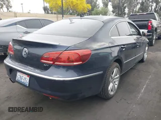 2013 Volkswagen CC Sport Plus z VIN WVWBP7AN4DE550513, wystawiony jako IAAI lot #42417922 z przebiegiem Nie podano mil oraz . Historia ofert i sprzedaży dostępna na DreamBid. Obrazek 4.