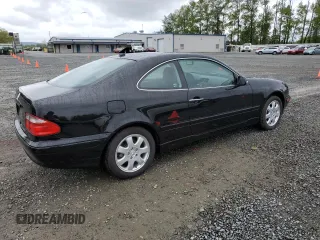 2001 Mercedes-Benz CLK with VIN WDBLJ65G71F175961, listed as a Copart auction lot 54886275 with 58,455 mi miles and Clean Title. Bid and sale history available at carsss.com. Image 3.
