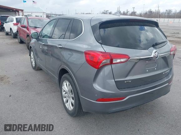 2020 Buick Envision Preferred with VIN LRBFXBSA4LD085332, listed as a IAAI auction lot 41570977 with 34,907 mi miles and . Bid and sale history available at carsss.com. Image 3.