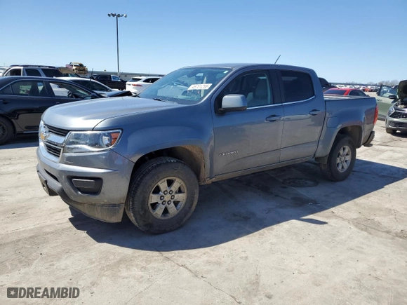 2020 Chevrolet Colorado 2WD Work Truck with VIN 1GCGSBEN0L1103474, listed as a Copart auction lot 48701255 with 86,729 mi miles and Salvage Title. Bid and sale history available at carsss.com. Image 1.