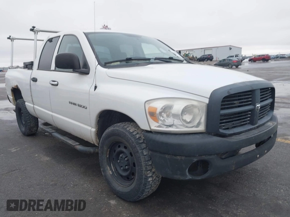 2007 Dodge 1500 ST with VIN 1D7HU18P57J590379, listed as a IAAI auction lot 41753511 with 208,080 mi miles and . Bid and sale history available at DreamBid. Image 1.