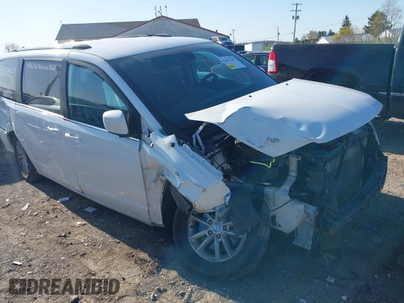 2019 Dodge Grand Caravan SXT with VIN 2C4RDGCG1KR545775, listed as a IAAI auction lot 42061287 with 131,603 mi miles and . Bid and sale history available at DreamBid. Image 1.
