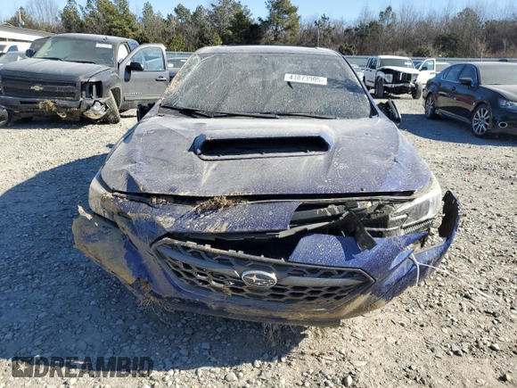 2023 Subaru WRX Limited with VIN JF1VBAL6XP9809197, listed as a Copart auction lot 41873905 with 36,902 mi miles and Salvage title. Bid and sale history available at DreamBid. Image 5.
