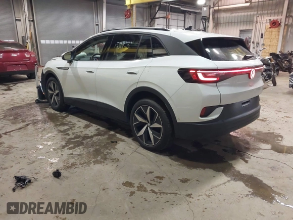 2023 Volkswagen ID.4 Pro with VIN 1V2VMPE8XPC032737, listed as a IAAI auction lot 41207890 with 17,158 mi miles and . Bid and sale history available at DreamBid. Image 3.