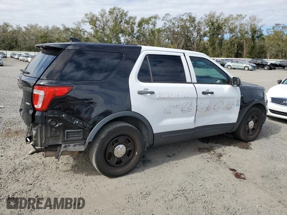 2016 Ford Utility Police Interceptor with VIN 1FM5K8AR9GGD05120, listed as a Copart auction lot 89334145 with 0 mi miles and Clean Title. Bid and sale history available at carsss.com. Image 3.