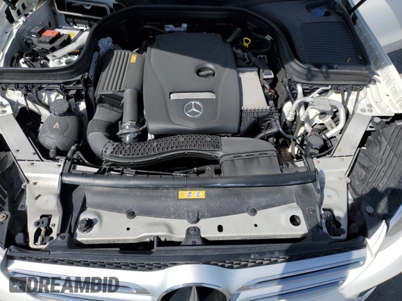 2019 Mercedes-Benz GLC with VIN WDC0G4KBXKV144205, listed as a Copart auction lot 53776625 with 110,136 mi miles and Clean Title. Bid and sale history available at carsss.com. Image 12.