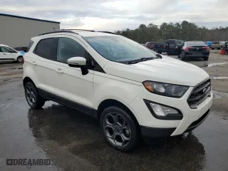 2018 Ford EcoSport SES with VIN MAJ6P1CL8JC240081, listed as a Copart auction lot 83957294 with 39,193 mi miles and Salvage Title. Bid and sale history available at carsss.com. Image 4.