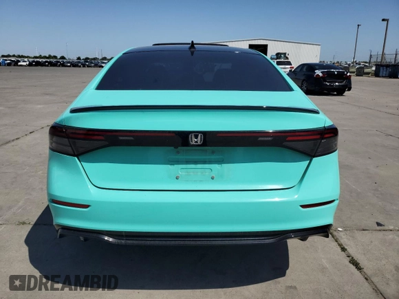2023 Honda Accord Sport-L with VIN 1HGCY2F74PA024667, listed as a Copart auction lot 55311745 with Not provided miles and Salvage title. Bid and sale history available at DreamBid. Image 6.