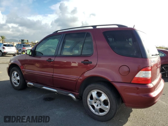 2003 Mercedes-Benz M-Class 3.2L with VIN 4JGAB54E53A384384, listed as a Copart auction lot 45341965 with 197,171 mi miles and Salvage Title. Bid and sale history available at carsss.com. Image 2.