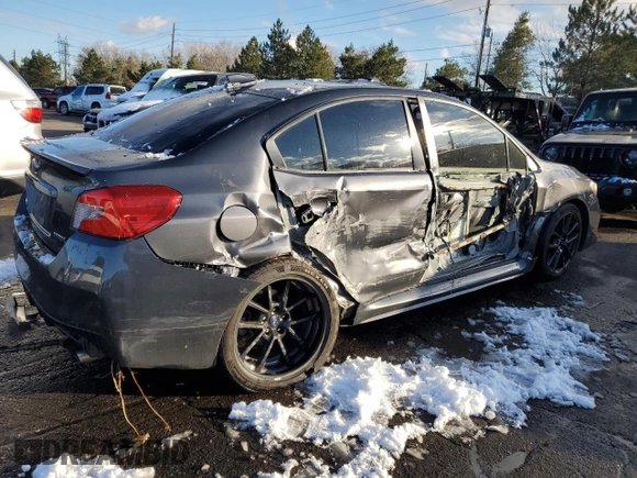 2021 Subaru WRX Premium z VIN JF1VA1C66M9816534, wystawiony jako Copart lot #82904164 z przebiegiem 145 165 mil mil oraz Szkoda całkowita • Salvage title. Historia ofert i sprzedaży dostępna na DreamBid. Obrazek 3.