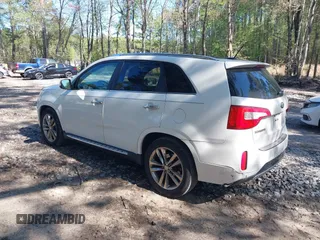 2014 Kia Sorento SX with VIN 5XYKW4A72EG492736, listed as a IAAI auction lot 42009349 with 165,492 mi miles. Bid and sale history available at carsss.com. Image 3.