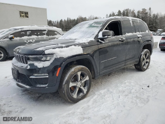 2023 Jeep Grand Cherokee Limited with VIN 1C4RJHBG3PC526404, listed as a Copart auction lot 86785364 with 0 mi miles and Salvage Title. Bid and sale history available at carsss.com. Image 1.