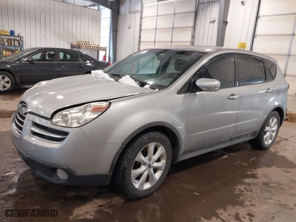 2006 Subaru B9 Tribeca 5-Pass with VIN 4S4WX82C564428171, listed as a IAAI auction lot 41742147 with 141,174 mi miles. Bid and sale history available at carsss.com. Image 2.