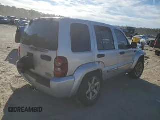 2005 Jeep Liberty Limited with VIN 1J4GK58K25W621458, listed as a Copart auction lot 41611905 with 116,592 mi miles and Salvage Title. Bid and sale history available at carsss.com. Image 3.