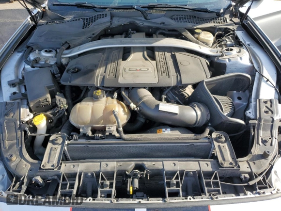2018 Ford Mustang GT Premium with VIN 1FATP8FF0J5111712, listed as a Copart auction lot 53777685 with 100,913 mi miles and Salvage title. Bid and sale history available at DreamBid. Image 11.