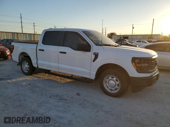2024 Ford F-150 z VIN 1FTEW1KP8RKD04439, wystawiony jako Copart lot #73513144 z przebiegiem Nie podano mil oraz Czysty tytuł • Clean title. Historia ofert i sprzedaży dostępna na DreamBid. Obrazek 4.
