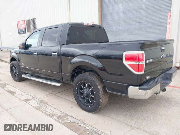 2012 Ford F-150 XL with VIN 1FTFW1CT1CFC94305, listed as a IAAI auction lot 41130095 with 187,704 mi miles. Bid and sale history available at carsss.com. Image 3.