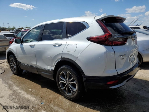 2021 Honda CR-V EX-L with VIN 7FARW2H81ME007398, listed as a Copart auction lot 49720184 with 37,315 mi miles and Salvage Title. Bid and sale history available at carsss.com. Image 2.