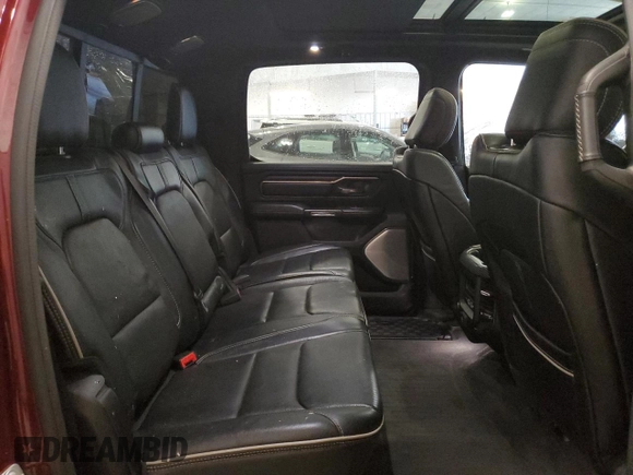 2020 Ram 1500 Limited with VIN 1C6SRFHT1LN141853, listed as a Copart auction lot 62845155 with 109,772 mi miles and Salvage title. Bid and sale history available at DreamBid. Image 10.