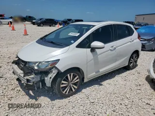 2017 Honda Fit EX with VIN JHMGK5H74HS012223, listed as a Copart auction lot 59493065 with 74,495 mi miles and Salvage title. Bid and sale history available at DreamBid. Image 1.