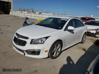 2015 Chevrolet Cruze LT with VIN 1G1PE5SB6F7284268, listed as a Copart auction lot 49210435 with 105,980 mi miles and Salvage Title. Bid and sale history available at carsss.com. Image 1.