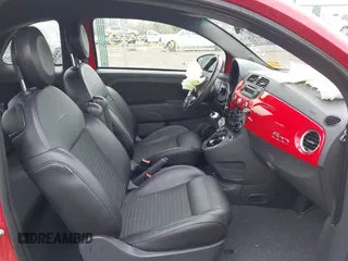 2015 FIAT 500 Sport with VIN 3C3CFFBR7FT707154, listed as a IAAI auction lot 41836730 with 77,675 mi miles. Bid and sale history available at carsss.com. Image 5.