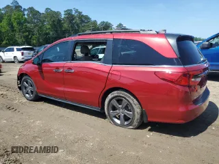 2022 Honda Odyssey EX with VIN 5FNRL6H50NB011140, listed as a Copart auction lot 56473855 with 30,976 mi miles and Salvage Title. Bid and sale history available at DreamBid. Image 2.