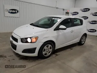 2014 Chevrolet Sonic LS with VIN 1G1JA6SHXE4223842, listed as a Copart auction lot 62148515 with 165,477 mi miles and Clean title. Bid and sale history available at DreamBid. Image 1.
