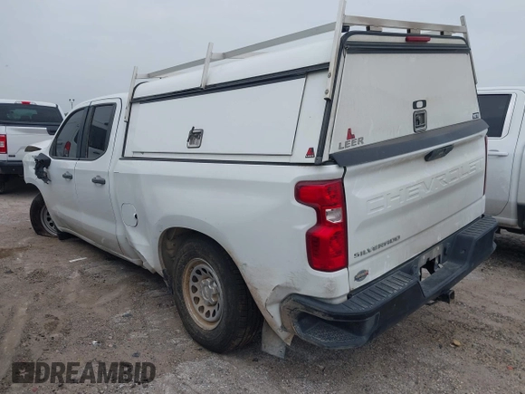2020 Chevrolet Silverado 1500 Work Truck with VIN 1GCRWAEF0LZ235619, listed as a IAAI auction lot 42145617 with 139,912 mi miles and . Bid and sale history available at DreamBid. Image 3.