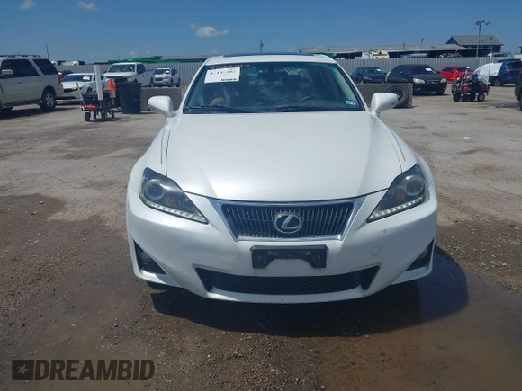 2012 Lexus IS 250 with VIN JTHBF5C23C5158016, listed as a IAAI auction lot 42106392 with 152,716 mi miles and . Bid and sale history available at DreamBid. Image 12.